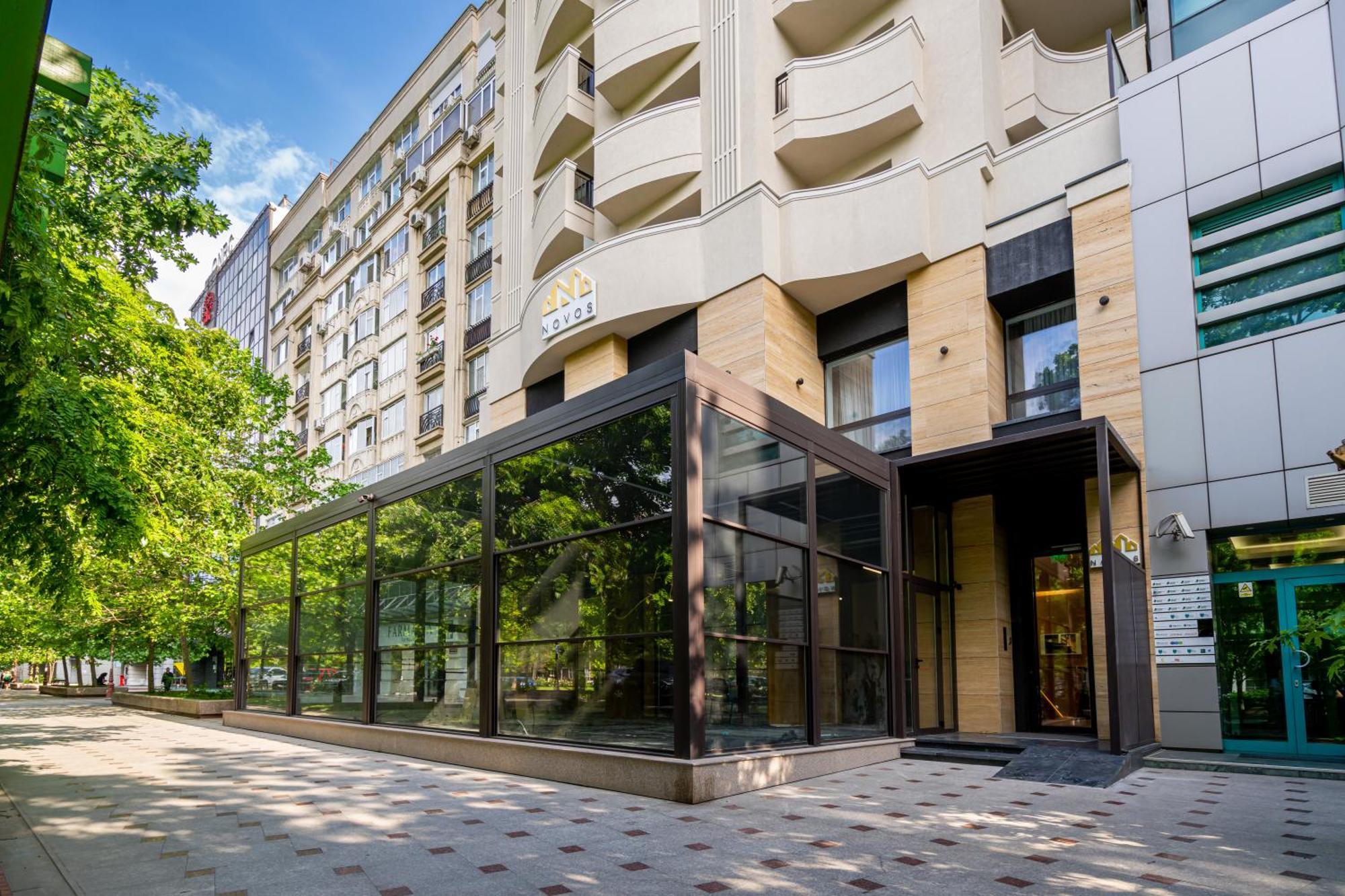 Novos Aparthotel Bukarest Exterior foto